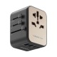 Momax 1-World PD35W 5 ports + AC Travel Adapter (Titanium) UA9E