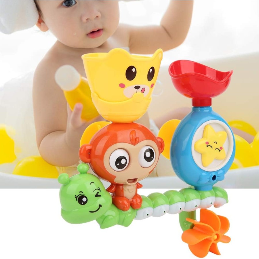 Monkey Waterfall Happy Bath Set Toy