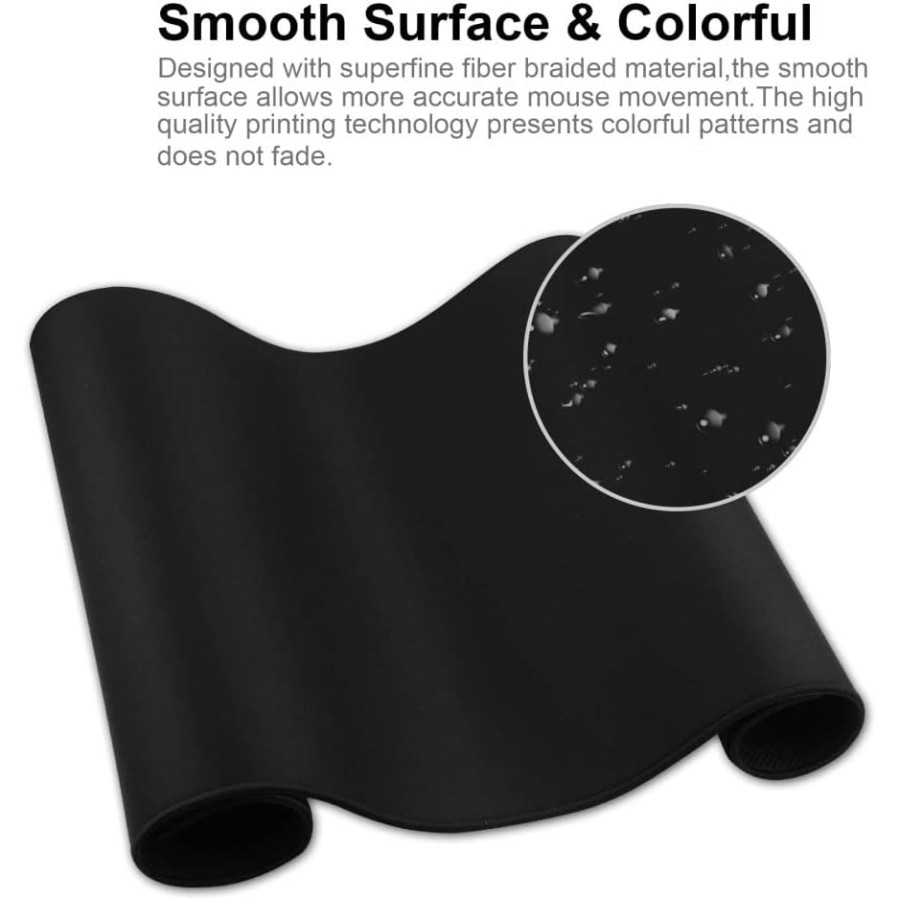 Max Pad Non-Slip Gaming Mouse Pad XL Size - Camouflage Blue ( Waterproof)