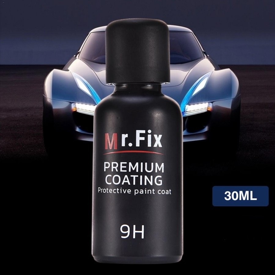 Mr. Fix 9h High Gloss Ceramic Car Coating Kit Anti-Scratch Care Paint Polish