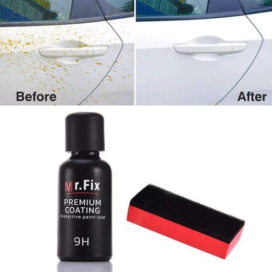 Mr. Fix 9h High Gloss Ceramic Car Coating Kit Anti-Scratch Care Paint Polish