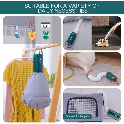 Multi Functional Portable Clothes and Shoes Dryer