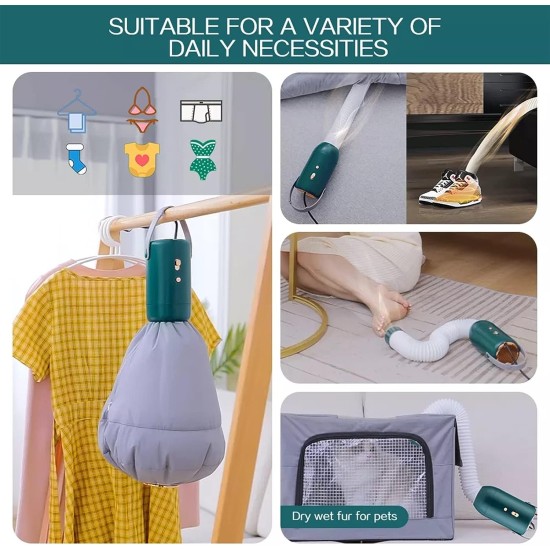 Multi Functional Portable Clothes and Shoes Dryer