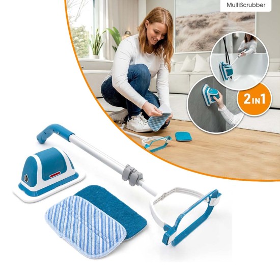 2 in 1 Cleaning MultiScrubber Electric Scrubber - Cordless Wiper