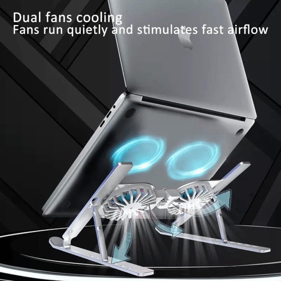 Multifunctional Aluminum Alloy Cooling Fans for Laptop