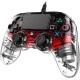NACON Compact Wired Controller for PlayStation 4 - Crystal Red NACON Compact Wired Controller for PlayStation 4 - Crystal Red