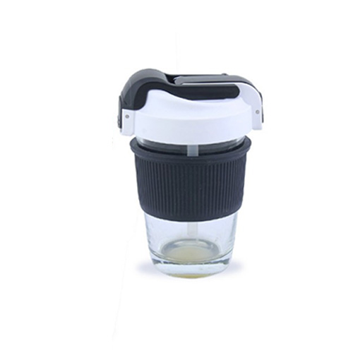 Noof & Hanoof Reusable Glass Coffee Cup - 320ml