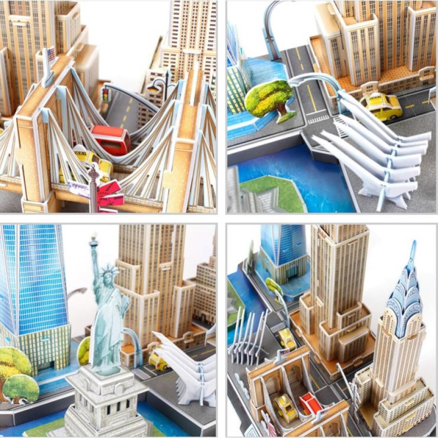 3D PuzzleNewyork Cityline Block Set 101Pcs