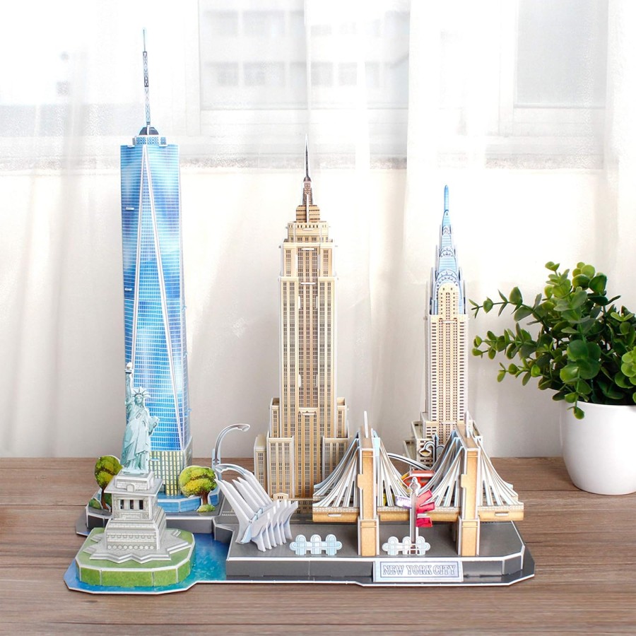 3D PuzzleNewyork Cityline Block Set 101Pcs