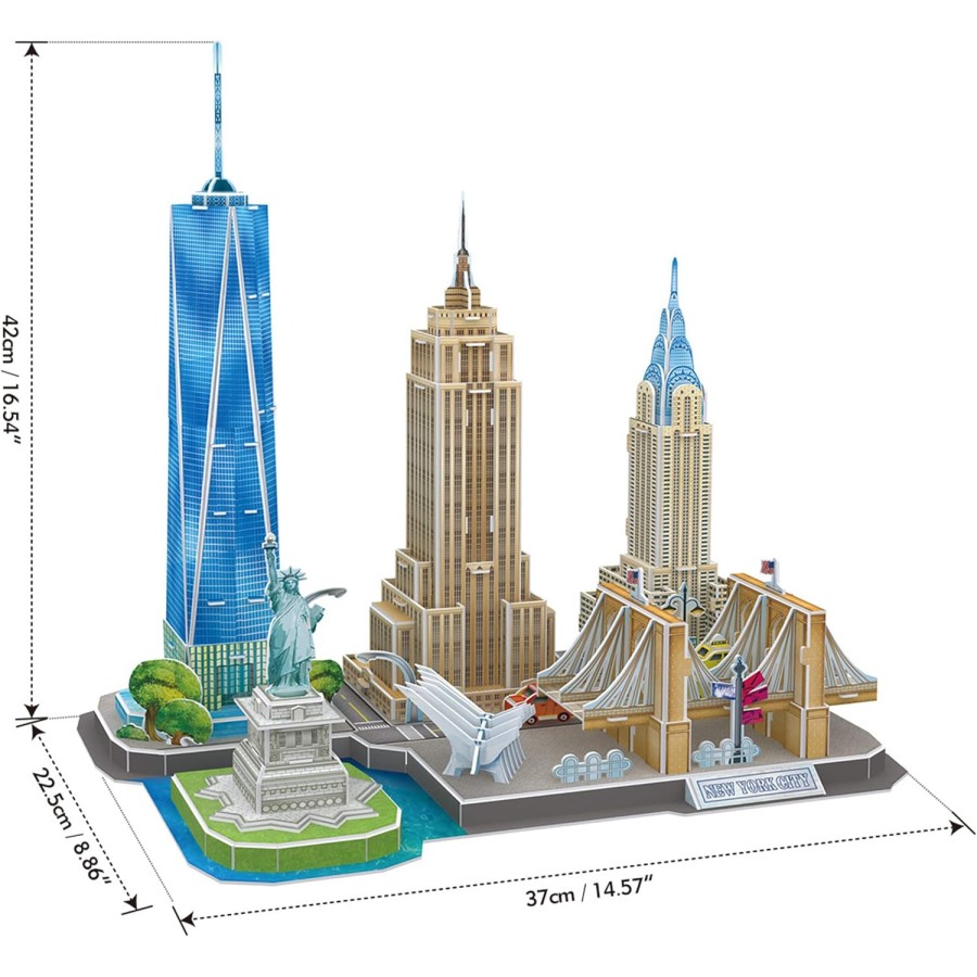 3D PuzzleNewyork Cityline Block Set 101Pcs