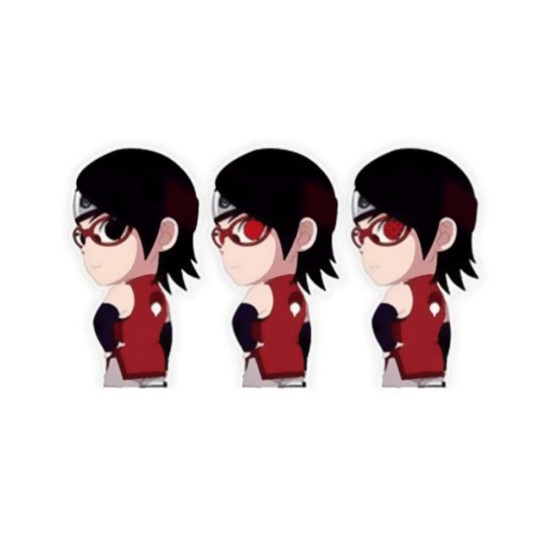 4D STICKER NARUTO SARADA 013