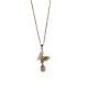 Jewellery Butterfly Charm Gold Tone Necklace