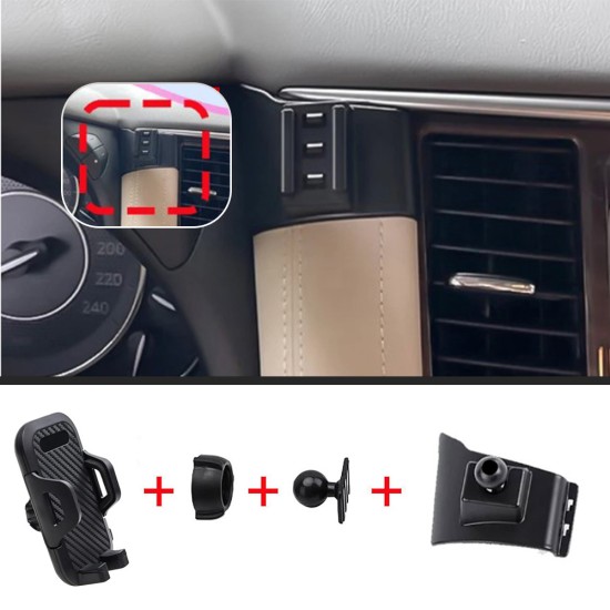 Car Phone Holder Mount Special For Nissan patrol 2012- 2019  With C2 Car Mount
