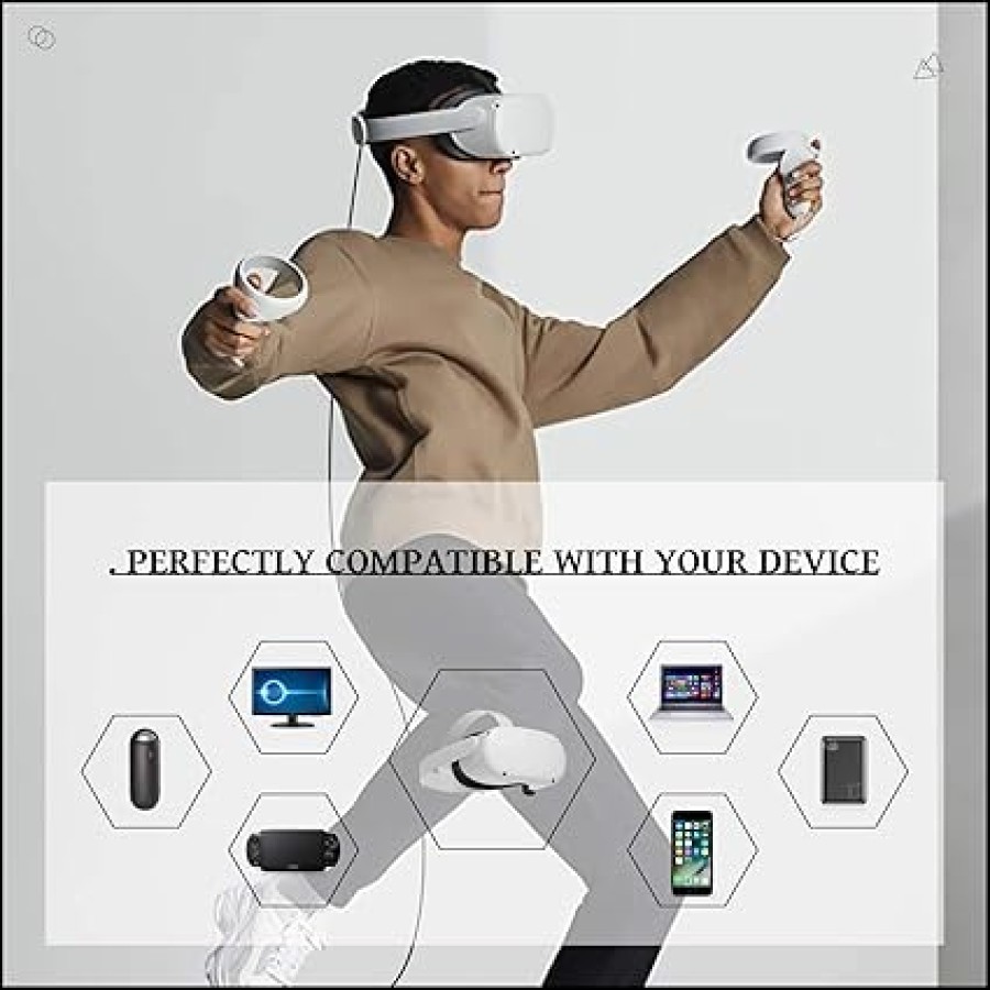 OCULUS QUEST LINK OCULUS QUEST2 (5M) USB3.2 GEN1 CABLE FOR VR HEADSET AND GAMING PC