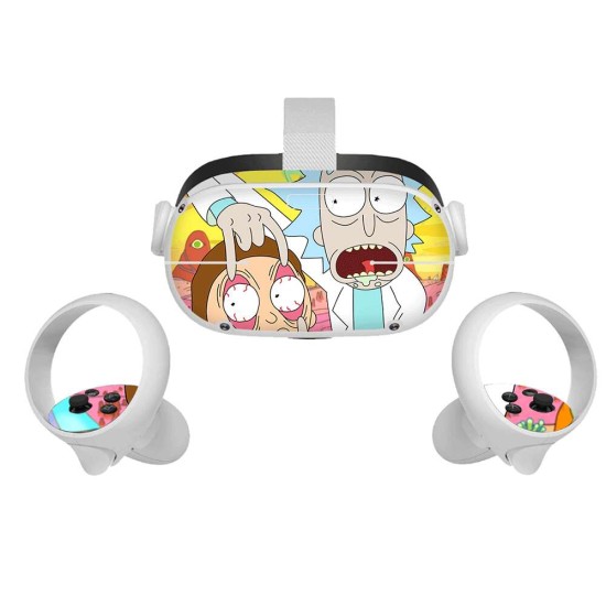 Oculus Quest 2 VR Glasses Skin Sticker -Rick & Morty 0080