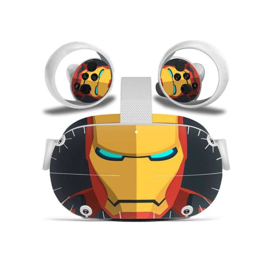 Oculus Quest 2 VR Glasses Skin Sticker - Iron Man 0426