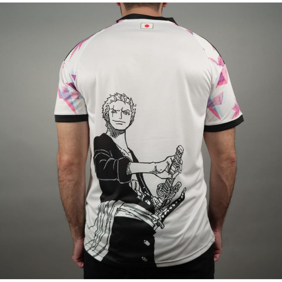 Japan special anime edition One piece all white jersey - Zoro