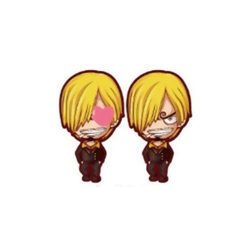 4D STICKER ONE PIECE SANJI LINKIN HEART 015