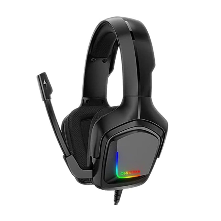 Onikuma K20 RGB Gaming Headset - Black