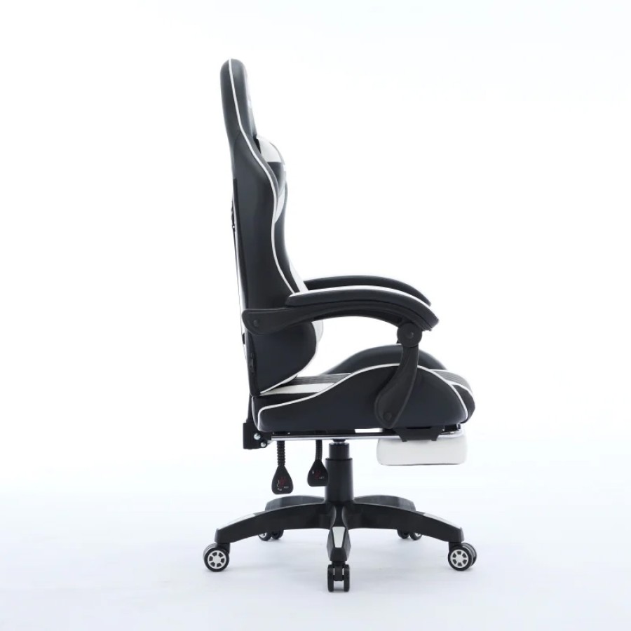 Oartex Model LD034 Gaming Chair - Black & White