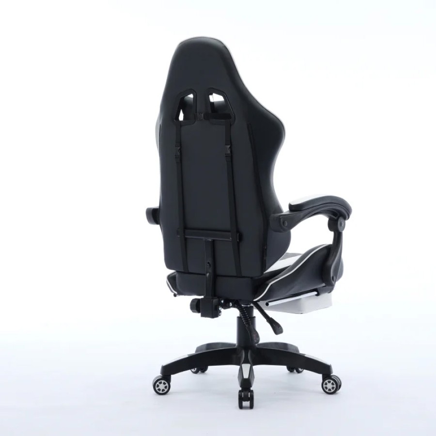 Oartex Model LD034 Gaming Chair - Black & White