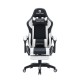 Oartex Model LD034 Gaming Chair - Black & White Oartex Model LD034 Gaming Chair - Black & White