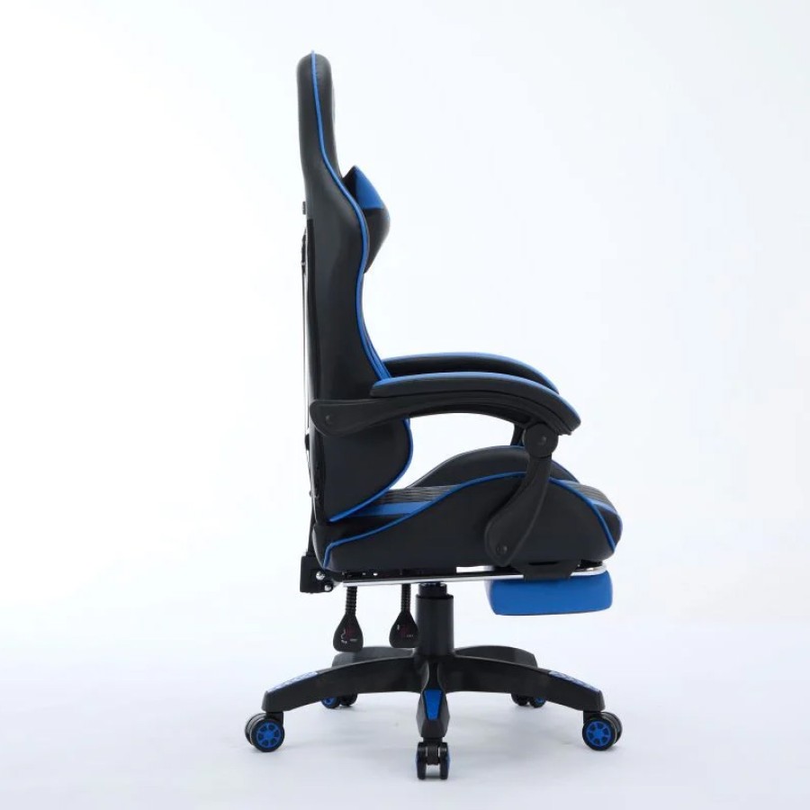 Oartex Model LD034 Gaming Chair - Black & Blue