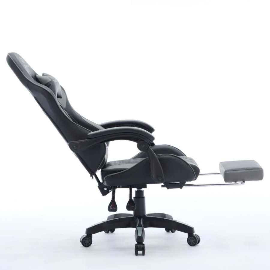 Oartex Model LD034 Gaming Chair - Black & Grey