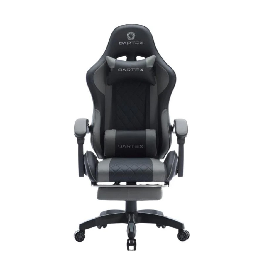 Oartex Model LD034 Gaming Chair - Black & Grey