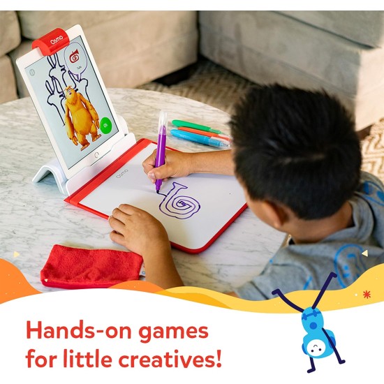 Osmo - Creative Starter Kit for iPad - 3 Educational Learning Games - Ages 5-10