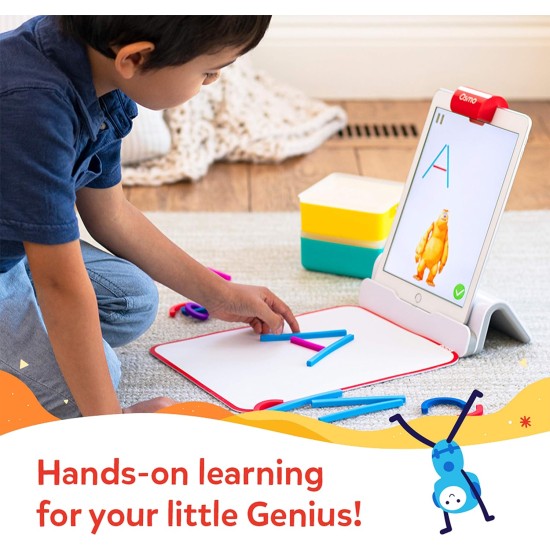 Osmo - Little Genius Starter Kit for iPad - 4 Educational Learning Games - Ages 3-5