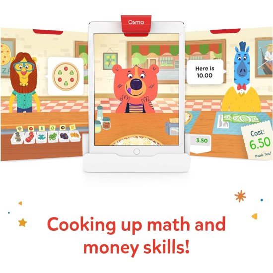 Osmo Pizza Co. Starter Kit, Communication Skills and Maths, Age: 5 - 10