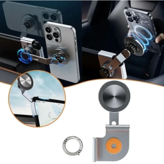 Retractable Magnetic Phone Holder Car Screen Mount