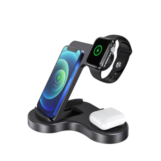 Powerology 3 in 1 Wireless Power-Stand Pro Charging Hub