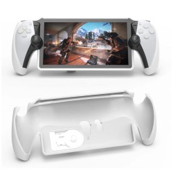 TPU Protective Case Cover with Stand Protection Sleeve for PS5 Portal (White)