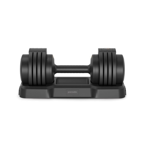 Porodo 55 LB Single Adjustable Smart Dumbbell