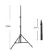 Plokama Pk-8899 Photography Tripod Photo Video Tripod Stand Metal