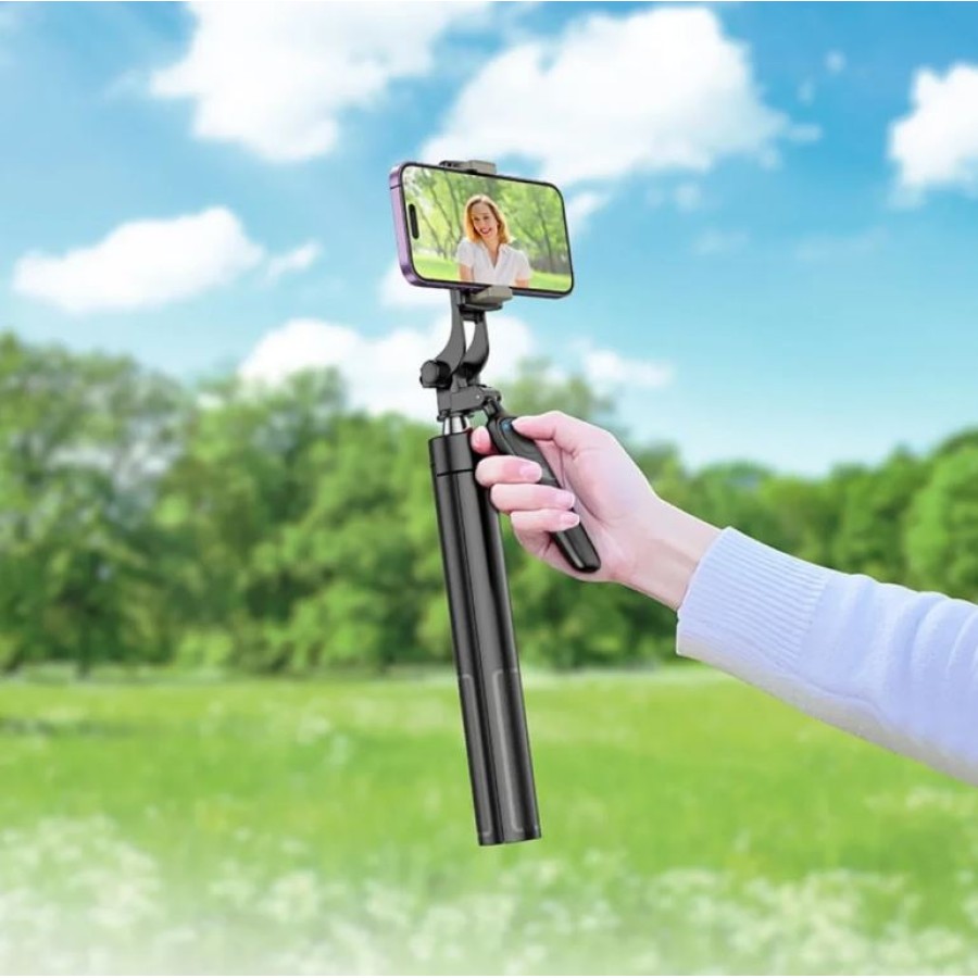 360 Rotation Tripod Stand Selfie Stick Tripod With Remote - P510