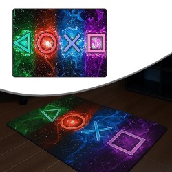 Decorative Gaming Rug - PS4 ICON Design Decorative Gaming Rug - PS4 ICON Design