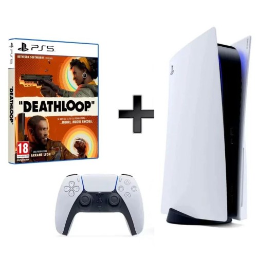 PlayStation 5 Console Disk White - R2 + DEATHLOOP PlayStation 5