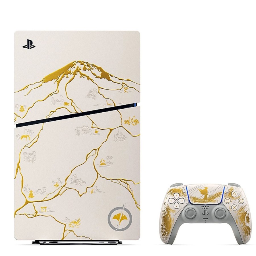 PlayStation 5 Slim Console Disk Ghost Of Yotei Limited Edition Bundle