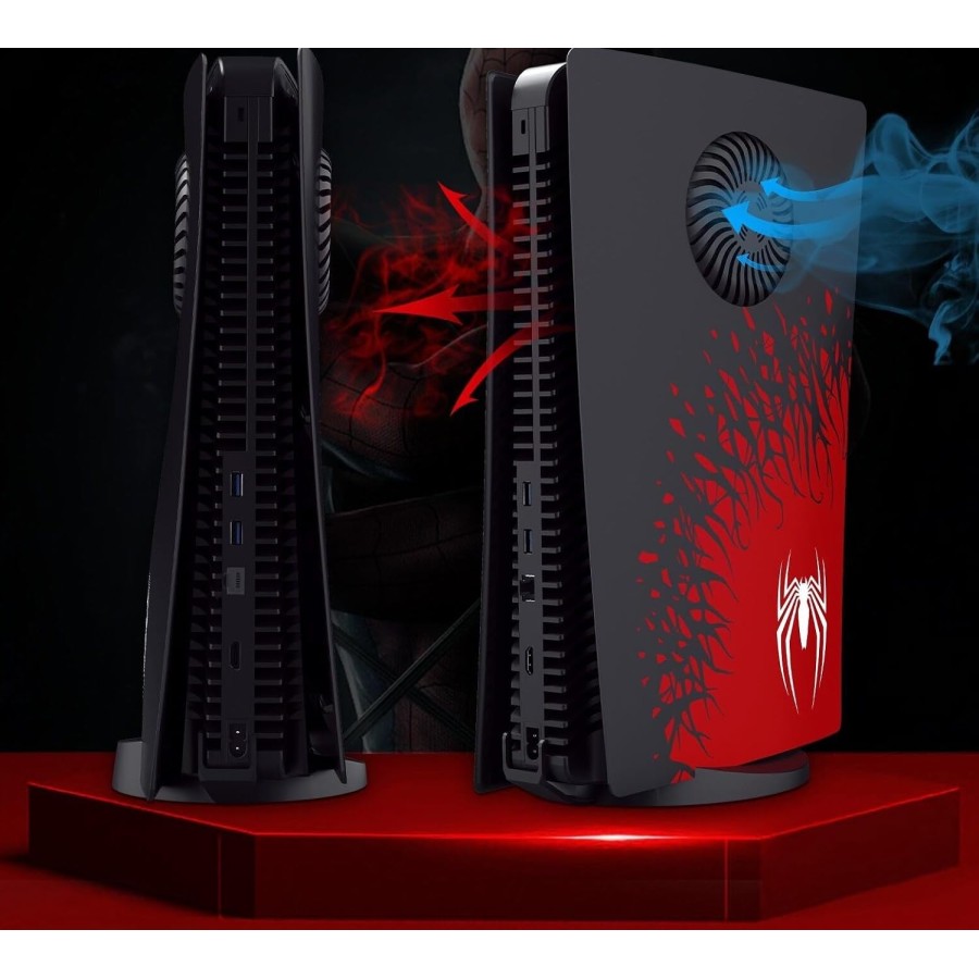 PS5 Cover Plates with Hard Shockproof Panels for PS5 Gaming Console PS5 Cover Plates with Hard Shockproof Panels for PS5 Gaming Console