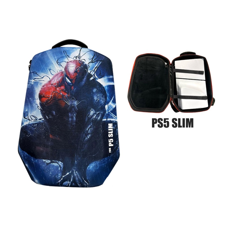 PS5 Slim Backpack Bag Blue– Spider Man 2