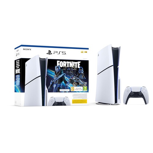 PlayStation 5 Slim Disc Console Slim - Fortnite Cobalt Star Bundle