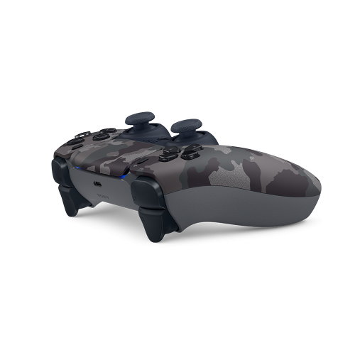 PS5 DualSense Wireless Controller - Gray Camouflage