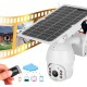 HD Intelligent Solar Energy Alert PTZ Waterproof Camera