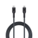 Powerology Type C To Lightning 2m Cable PD 20W - Black