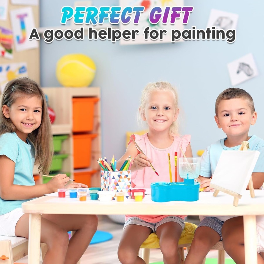 5-in-1 Painting Supplies with Drain and Brush Holder