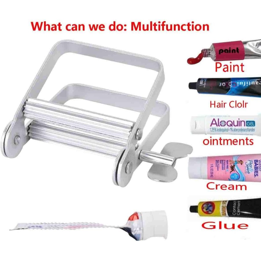 Paint Tube Squeezer Tool for Artists - Silver Paint Tube Squeezer Tool for Artists - Silver