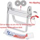 Paint Tube Squeezer Tool for Artists - Silver Paint Tube Squeezer Tool for Artists - Silver
